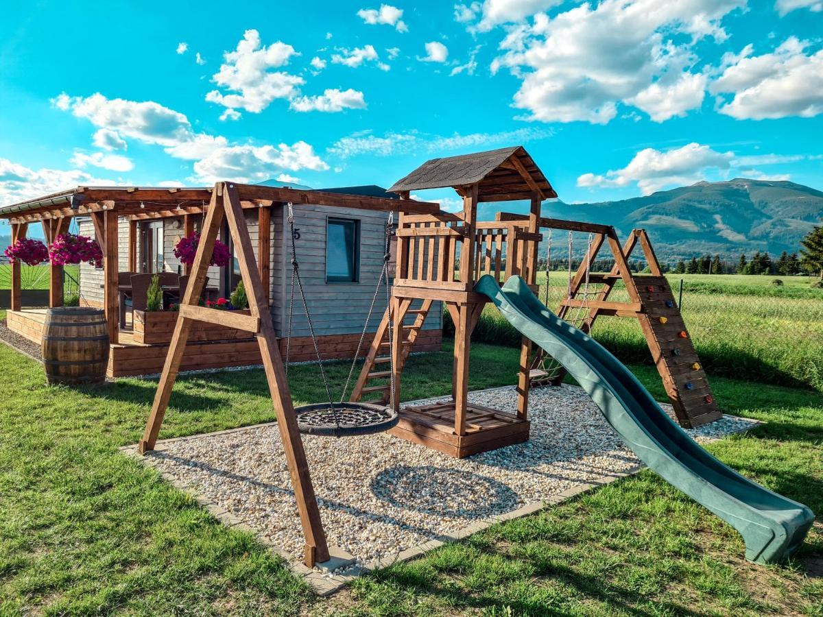 Liptovalley- Mobilne Domy S Wellnessom Liptovská Kokava エクステリア 写真